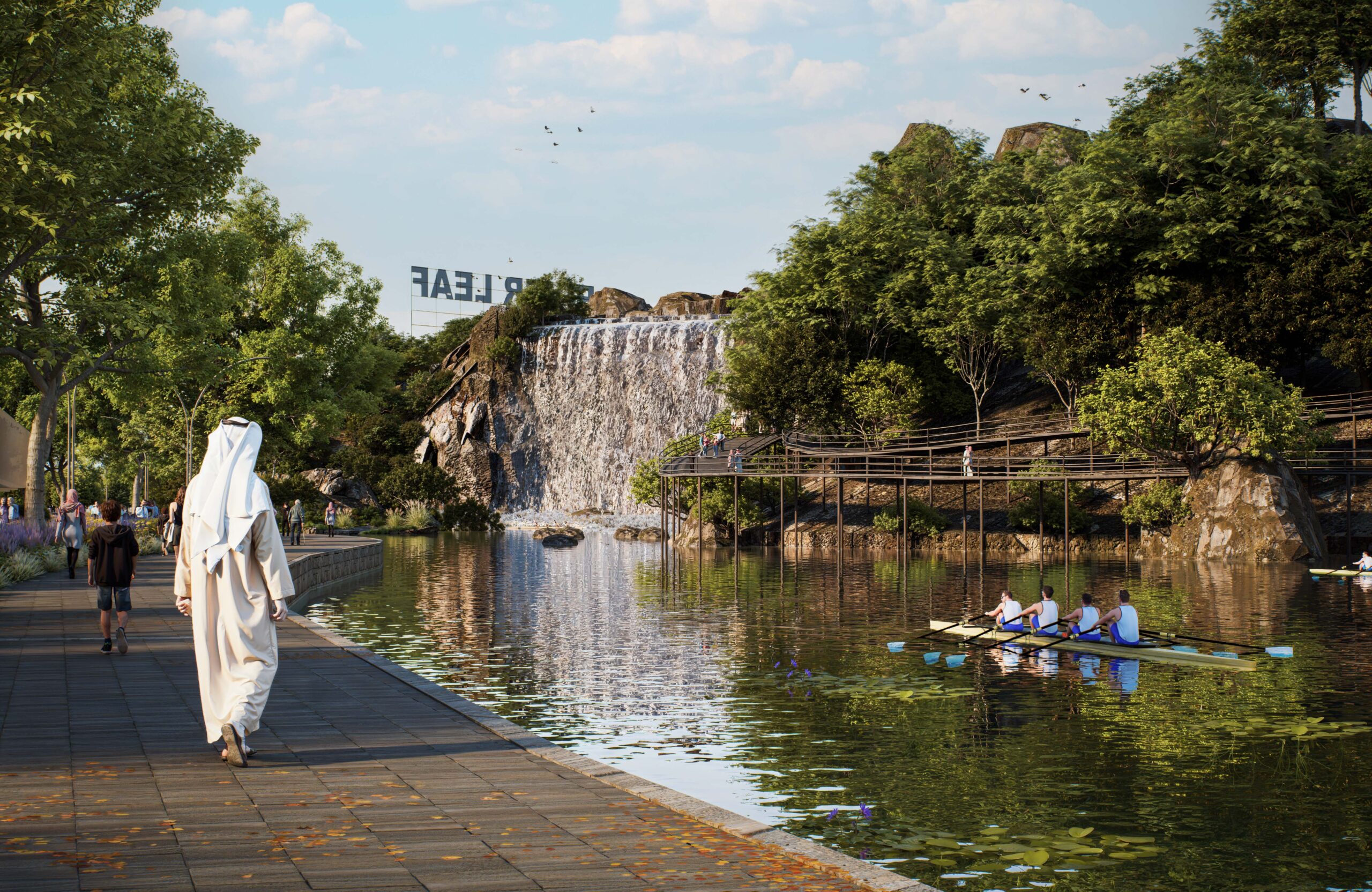 DAL046 Riverleaf Park – Portfolio 13 – Waterfall